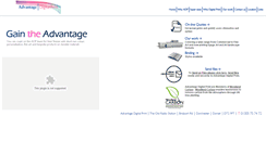 Desktop Screenshot of advantagedigitalprint.com